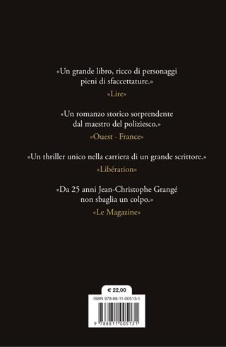 La maschera di marmo - Jean-Christophe Grangé - Libro Garzanti 2022, Narratori moderni | Libraccio.it