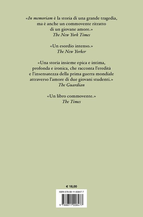 In memoriam - Alice Winn - Libro Garzanti 2023, Gli schermi