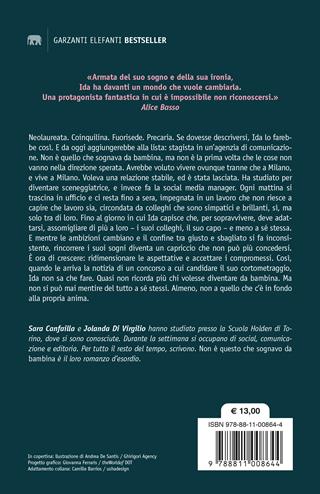 Non è questo che sognavo da bambina - Sara Canfailla, Jolanda Di Virgilio - Libro Garzanti 2023, Elefanti bestseller | Libraccio.it