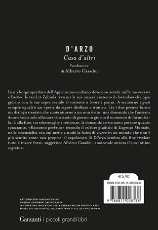 Casa d'altri - Silvio D'Arzo - Libro Garzanti 2023, I piccoli grandi libri | Libraccio.it