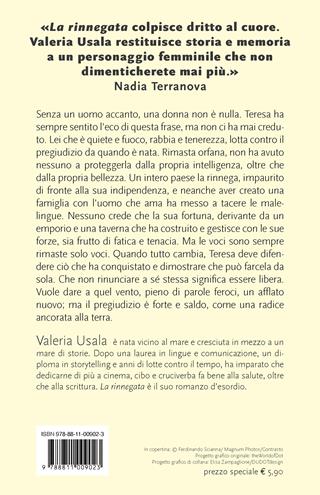 La rinnegata - Valeria Usala - Libro Garzanti 2023, Super G | Libraccio.it