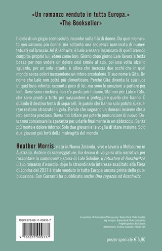Il tatuatore di Auschwitz - Heather Morris - Libro Garzanti 2024, Super G | Libraccio.it
