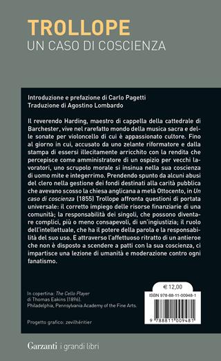 Un caso di coscienza - Anthony Trollope - Libro Garzanti 2023, I grandi libri | Libraccio.it