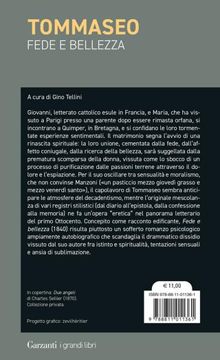 Fede e bellezza - Niccolò Tommaseo - Libro Garzanti 2023, I grandi libri | Libraccio.it