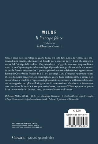 Il principe felice - Oscar Wilde - Libro Garzanti 2024, I piccoli grandi libri | Libraccio.it