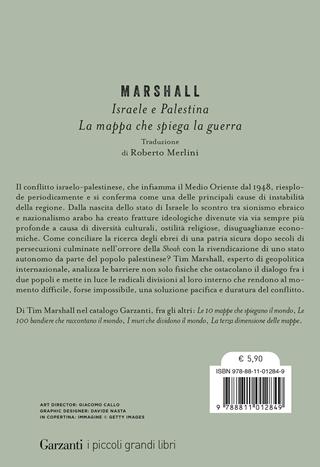 Israele e Palestina. La mappa che spiega la guerra - Tim Marshall - Libro Garzanti 2023, I piccoli grandi libri | Libraccio.it