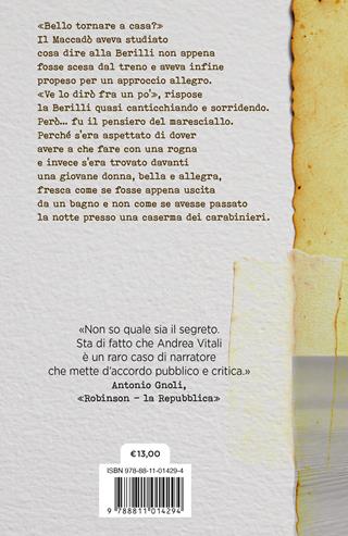Nome d'arte Doris Brilli. I casi del maresciallo Ernesto Maccadò - Andrea Vitali - Libro Garzanti 2024, Elefanti big | Libraccio.it