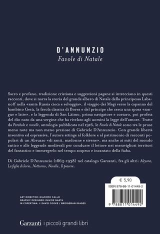Favole di Natale - Gabriele D'Annunzio - Libro Garzanti 2024, I piccoli grandi libri | Libraccio.it