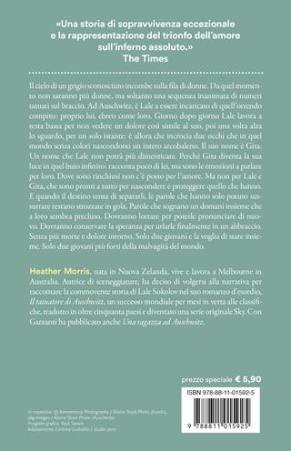 Il tatuatore di Auschwitz - Heather Morris - Libro Garzanti 2025, Super G | Libraccio.it
