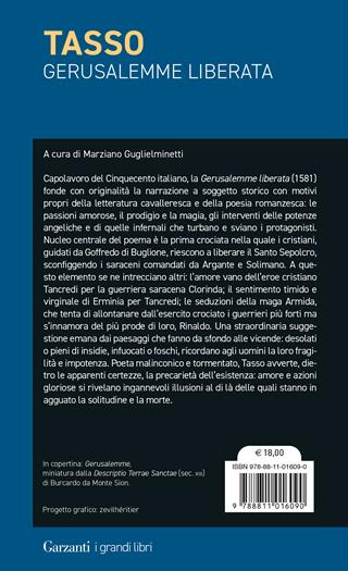 Gerusalemme liberata - Torquato Tasso - Libro Garzanti 2025, I grandi libri | Libraccio.it
