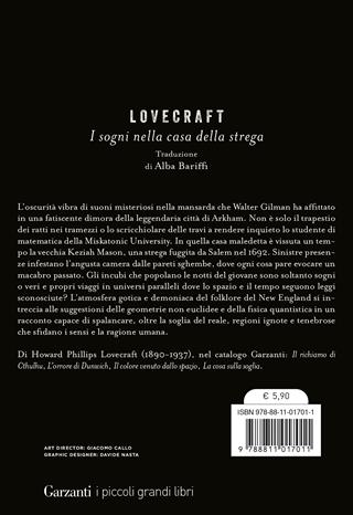 I sogni nella casa della strega - Howard P. Lovecraft - Libro Garzanti 2025, I piccoli grandi libri | Libraccio.it