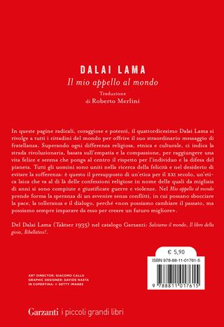 Il mio appello al mondo. Conversazione con Franz Alt - Gyatso Tenzin (Dalai Lama), Franz Alt - Libro Garzanti 2025, I piccoli grandi libri | Libraccio.it