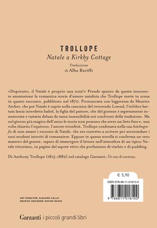 Natale a Kirkby cottage - Anthony Trollope - Libro Garzanti 2025, I piccoli grandi libri | Libraccio.it