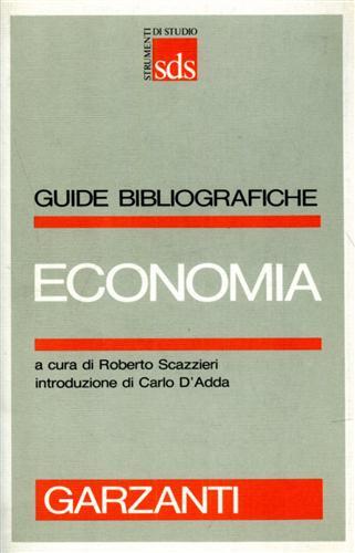 Economia  - Libro Garzanti 1990, Strumenti di studio. Guide bibliograf. | Libraccio.it