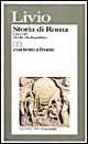 Storia di Roma. Libri 1-2. Dai Re alla Repubblica - Tito Livio - Libro Garzanti 1995, I grandi libri | Libraccio.it