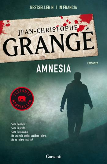 Amnesia - Jean-Christophe Grangé - Libro Garzanti 2013, Elefanti bestseller | Libraccio.it