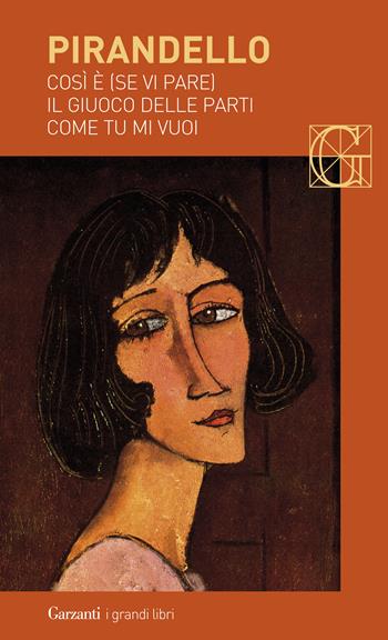 Così è (se vi pare)-Il giuoco delle parti-Come tu mi vuoi - Luigi Pirandello - Libro Garzanti 2014, I grandi libri | Libraccio.it