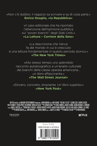 Elegia americana - J. D. Vance - Libro Garzanti 2024, Elefanti bestseller | Libraccio.it