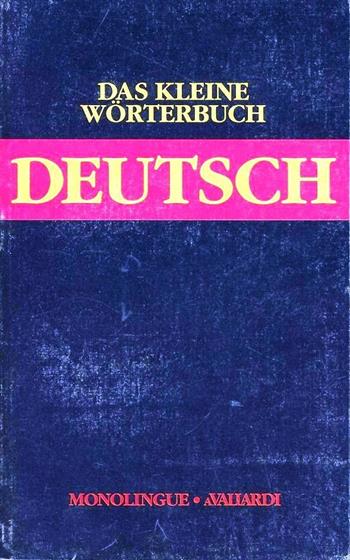 Deutsches worterbuch  - Libro Garzanti 1995 | Libraccio.it