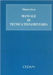 Manuale di tecnica testamentaria