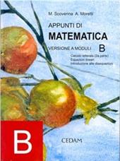 Appunti di matematica. Modulo B.