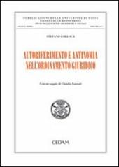 Autoriferimento e antinomia nell'ordinamento giuridico