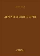 Appunti di diritto civile