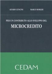 Per un contributo allo sviluppo del microcredito