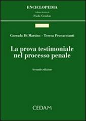 La prova testimoniale nel processo penale