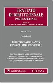 I delitti contro la vita e l'incolumità individuale