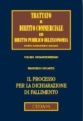 Il processo per la dichiarazione di fallimento - Francesco De Santis - Libro CEDAM 2012, Trattato diritto comm. pubbl. econ. | Libraccio.it