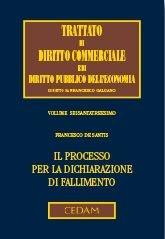 Il processo per la dichiarazione di fallimento - Francesco De Santis - Libro CEDAM 2012, Trattato diritto comm. pubbl. econ. | Libraccio.it