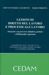 Lezioni di diritto del lavoro e processuale del lavoro