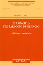 Il principio del pareggio di bilancio. Evoluzione e prospettive