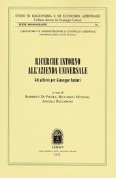 Ricerche intorno all'azienda universale. Gli allievi per Giuseppe Catturi