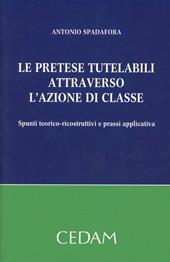 Le pretese tutelabili attraverso l'azione di classe. Spunti teorico-ricostruttivi e prassi applicativa