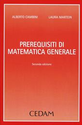 Prerequisiti di matematica generale