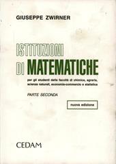 Istituzioni di matematiche. Vol. 2