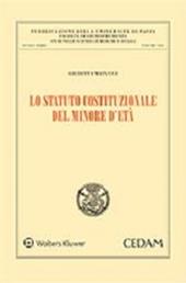 Lo statuto costituzionale del minore d'età