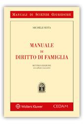 Manuale di diritto di famiglia - Michele Sesta - Libro CEDAM 2016, Manuali di scienze giuridiche | Libraccio.it