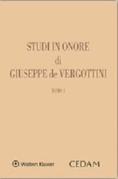 Studi in onore di Giuseppe De Vergottini