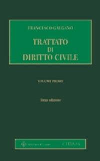 Trattato di diritto civile. Vol. 1 - Francesco Galgano - Libro CEDAM 2014 | Libraccio.it