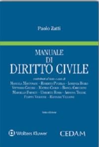 Manuale di diritto civile - Paolo Zatti - Libro CEDAM 2015 | Libraccio.it