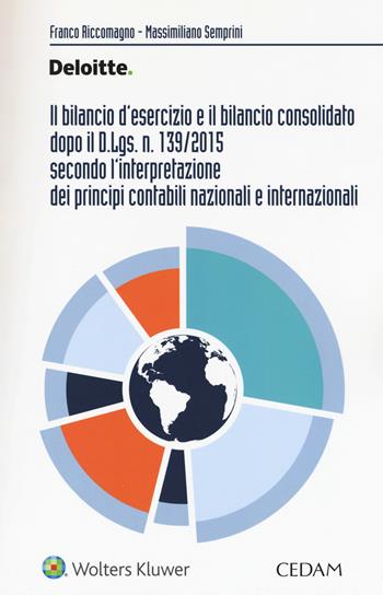 Il bilancio d'esercizio e il bilancio consolidato dopo il D.Lgs. n. 139/2015 secondo l'interpretazione dei principi contabili nazionali e internazionali - Franco Riccomagno, Massimiliano Semprini - Libro CEDAM 2017 | Libraccio.it