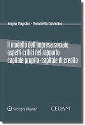 Il modello dell'impresa sociale: aspetti critici nel rapporto capitale proprio-capitale di credito - Angela Magistro, Antonietta Cosentino - Libro CEDAM 2017 | Libraccio.it