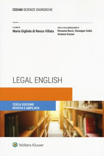 Legal english  - Libro CEDAM 2017 | Libraccio.it