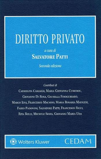Diritto privato  - Libro CEDAM 2019 | Libraccio.it