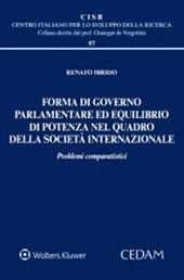 Forma di governo parlamentare ed equilibrio di potenza nel quadro della società internazionale