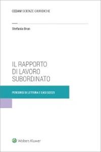 Il rapporto di lavoro subordinato. Percorsi di lettura e casi scelti - Stefania Brun - Libro CEDAM 2020 | Libraccio.it