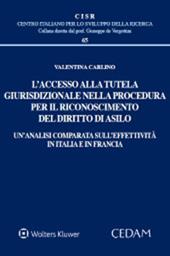 L'accesso alla tutela giurisdizionale nella procedura per il riconoscimento del diritto di asilo